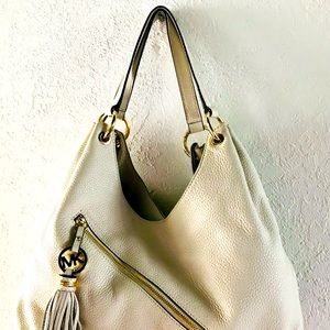 Michael Kors Charm Tassel Hobo Bag